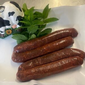 Merguez 4 pièces (bœuf-veau)