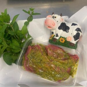 Pavé de veau mariné thym citron - 2 pièces