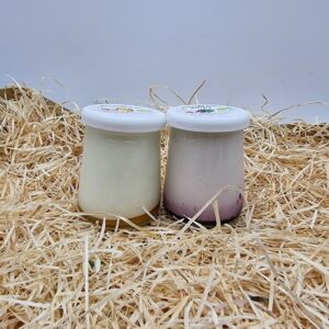 Yaourt fermier au lait de CHEVRE AB - FRAMBOISE- 125ml