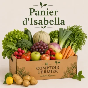 La sélection de fruits et légumes par Isabella