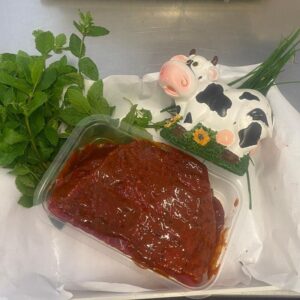 Pavé de bœuf - mariné au paprika doux - 4 tranches