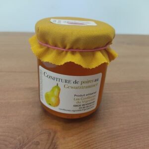Confiture de Poires au Gewurztraminer - 250g