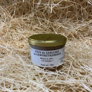 Pâté de Sanglier au Gewurztraminer 180g