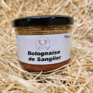 Bolognaise de sanglier