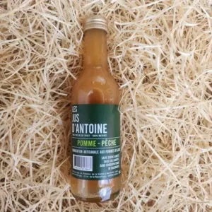 Jus de pomme et pêche en 25 cl