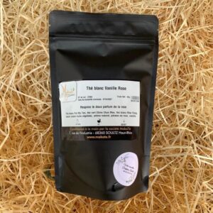 Thé blanc Vanille rose - 45g