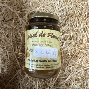 Miel de Fleurs à la vanille - 500g