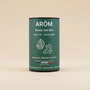 Aröm Pesto Sec Bio Menthe poivrée / Gingembre