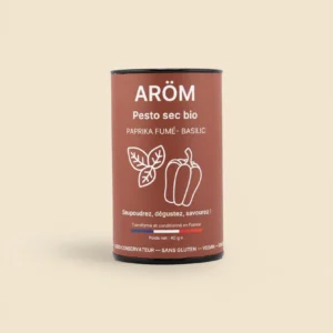Aröm Pesto Sec Bio Paprika fumé / Basilic