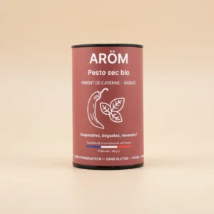 Aröm Pesto Sec Bio Piment de Cayenne / Basilic