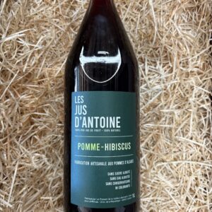 Jus artisanal - 1L - POMME HIBISCUS